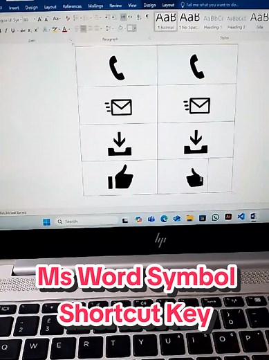 Ms Word Symbol Shortcut Keys for Efficient Typing