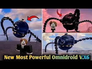 The Most Powerful Omnidroid V.X6 Vs Thunderhead & Gamma Jack Powers In Roblox Omnidroid Test