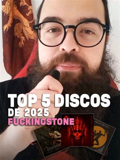 TOP 5 MEJORES DISCOS DEL AÑO 2025 #bestof #aoty #metal #riffvalley