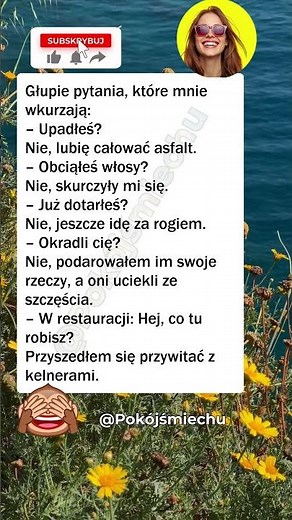 🙄 Głupie pytania dnia #dowcipy #śmieszne #humor #komedia #śmiech #polska #śmiesznefilmy #kawały