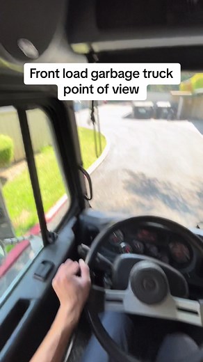 Explore Front Load Garbage Truck POV Fun with Trash Trucks