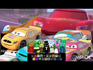 Cars 4 Parody movie final race scene added more characters V10