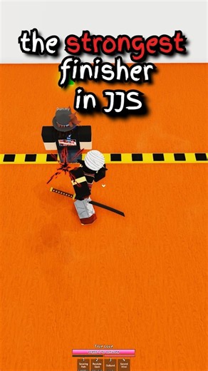 Strongest finisher in JJS! part 3😱 #roblox #jjkgame #jujutsushenanigans #jjs