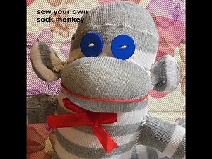 sew your own monkey (#dollarama kit)