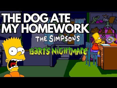 Bart’s Nightmare: Homework, Havoc, and Hilarious Fails!