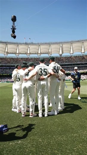 The Ashesh on Instagram: "The Aussies are ready at #adelaideoval An incredible Test awaits 🏏 #ashes"