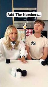 first to add the numbers!!➕🟰 👀 don’t think Yvonne will be in a rush to play again #game #challenge