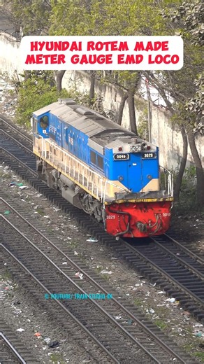 Hyundai Rotem, South Korea made meter gauge EMD 3029 GT38ACL Diesel Locomotive