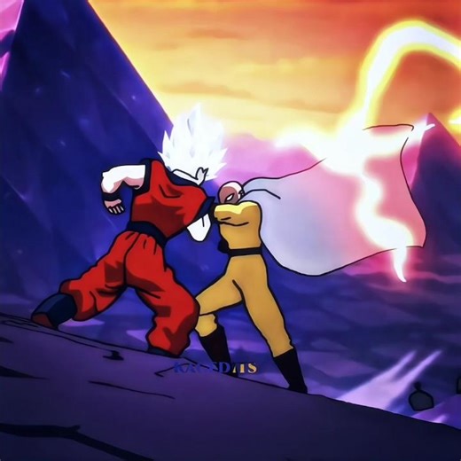 battle between legends||one punch man #saitama #anime #dragonball #goku