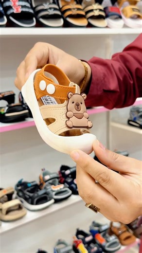 Cute Teddy Kids Sandal | Soft Flexible Toddlers Summer Sandal | Kids Collection 2026