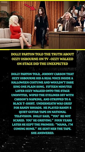 Dolly Parton Told the TRUTH About Ozzy Osbourne on TV-Ozzy Walked On Stage DidThe Un.