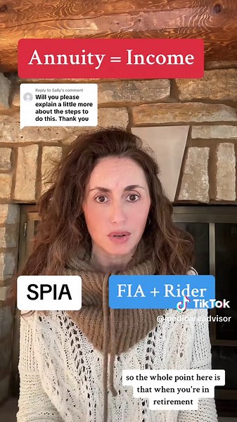 You can create guaranteed lifetime income if you have savings with an annuity. #Retirement #income #annuity #medicareagents