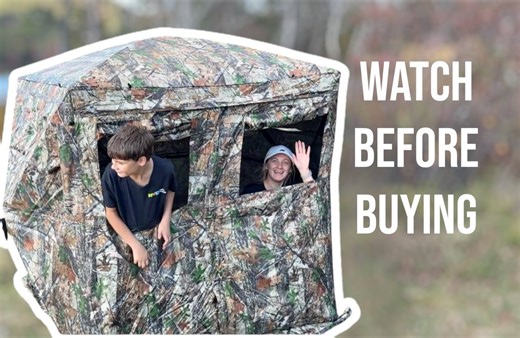 Watch All The Features You Should Know About This Hunting Blind on Amazon Live
