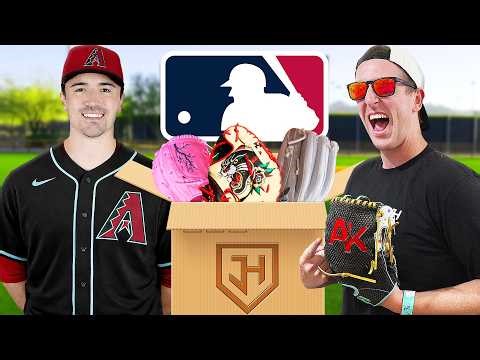 DELIVERING CUSTOM GLOVES TO MLB PLAYERS AT SPRING TRAINING!