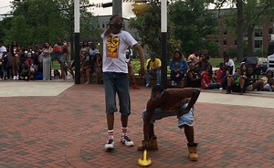 Congratulations to the Brothers of Iota Phi Theta for winning "The Rickey Smiley Morning Show" Step & Stroll competition at Alabama State University hosted by Rock-T HOLLA!... bit.ly/rsmsvideos #RSMS | Rickey Smiley Morning Show
