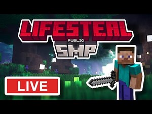 Cracked Minecraft Lifesteal SMP LIVE (Bedrock + Java) Join!