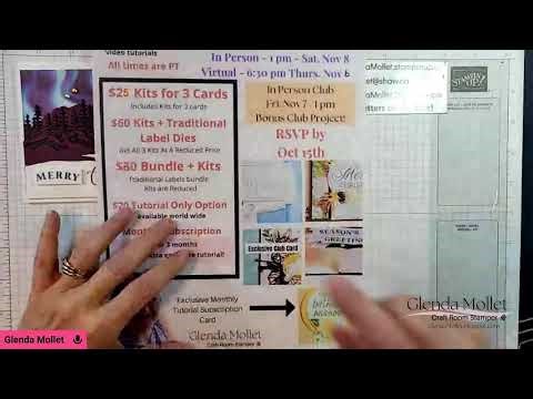 Lights of Aurora Suite | Handmade Christmas Card Tutorial