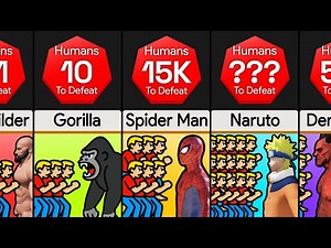 Comparison: How Many Humans To Defeat ____