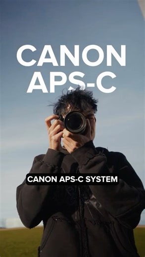Compact, beginner-friendly and quick to set up – that's the appeal of the Canon APS-C system.