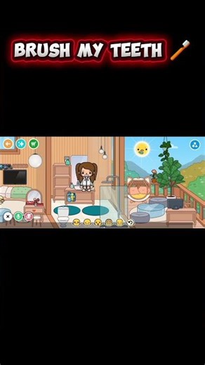 Toca Boca Morning Routine My school day 🎒🌷💕