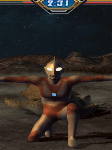 Ultraman Jack Battle Against Bemstar in FE3