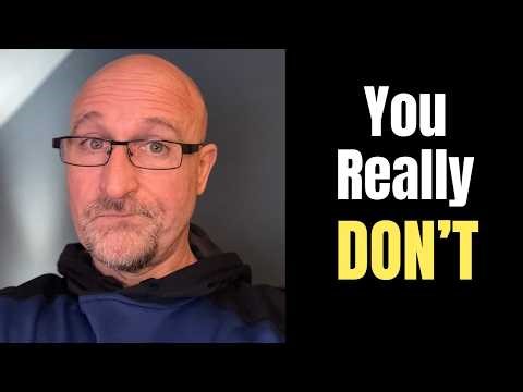 You Do NOT Have to Do This