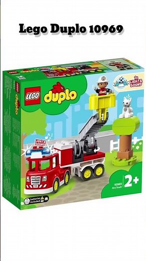 LEGO DUPLO Town 10969 Fire Truck (21 Pieces) Building Blocks for Kids (2 Tahun+) #lego #trending