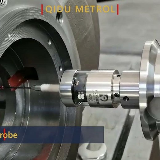 How to use the touch probe on CNC horizontal machine? #cnc #cncmachining #cnclathe #cncmachine