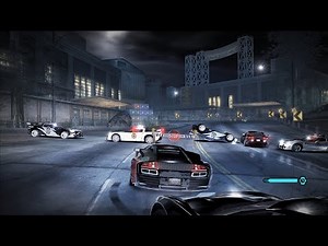 NFS Carbon Wolf Lamborghini Murciélago Police Chase Heat Level 10 Pursuit