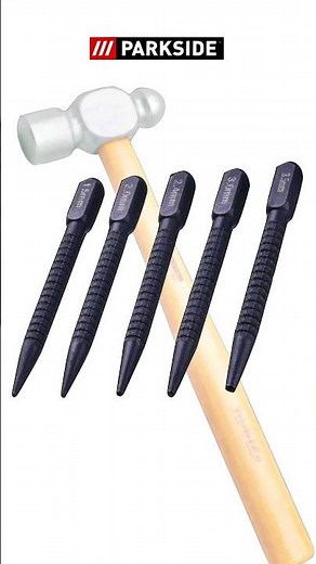 Parkside Centre Punch 5 pieces #parkside