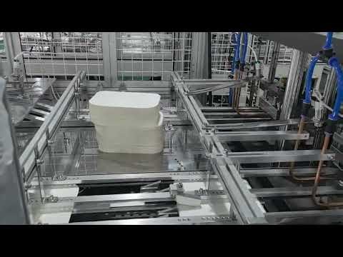 ML-600 Paper plate forming machine for square plate