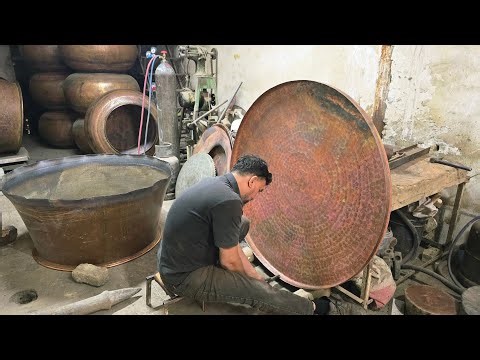 Watch how this copper pot is restored!