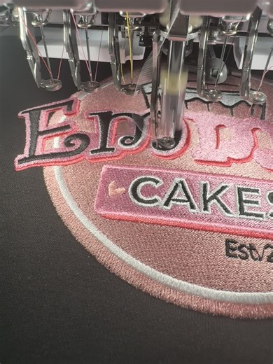 Creative Logo Design for Embroidery Machines