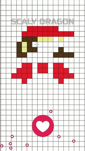 Mario Bros en pixel art digital