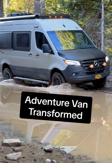 Adventure Van Transformed FOX 2.5 suspension upgrade #winnebagorevel #adventurevan #foxshocks🦊 @WCOverland @Agile Offroad