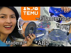 Testing TEMU 3D PRINTING FILAMENTS and more |SUPERMEGA UNBOXING