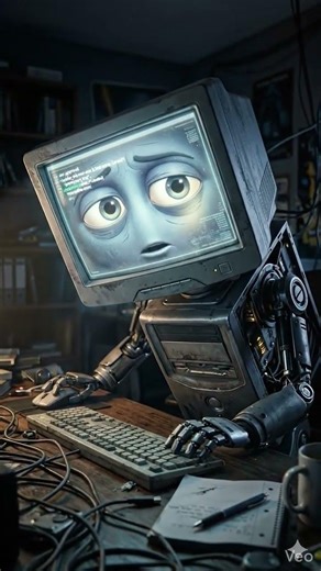 😱Main computer🖥️ hu... din raat tera kaam karta hu🧑‍💻#shorts #ytshorts #computer