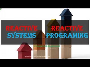 Reactive Systems vs Reactive Programming | The Reactive Manifesto
