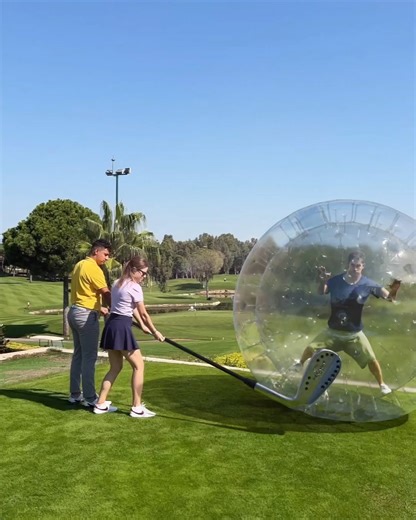 Human Golf Ball | MetDaan Creative