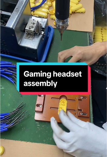 Gaming Headset Assembly Process Explained