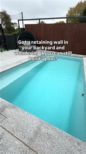 Sloping Backyard? Here’s How Pools Work with Retaining Walls