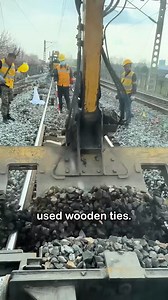 158K views · 829 reactions | Concrete ties weigh over 400 pounds each_they_re a beast to move_ but they do the job | Seethee | Facebook