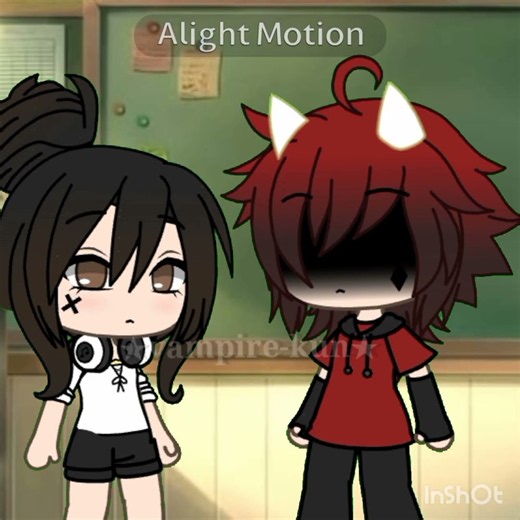 vampire's target!????!!!#gacha #gachaclub #edit #alightmotion #ibispaintx