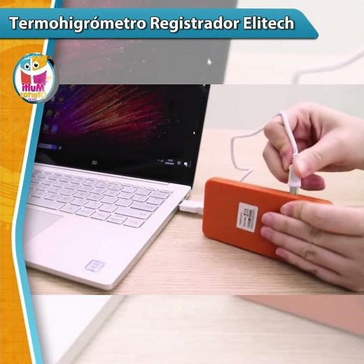 🔸Registrador De Temperatura Y Humedad Con Alarma - Datalogger - Elitech - GSP-6