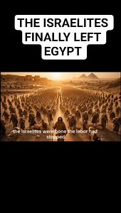 The Day the Israelites Finally Left Egypt | Bible Story
