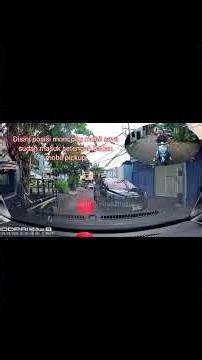 Ternyata mobil innova belakang pickup ke 4 tetap saja masuk, sehingga bodi mobil saya diserempet