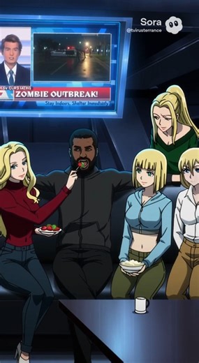 Undead Outbreak Part 1 #undead #zombie #horror #anime