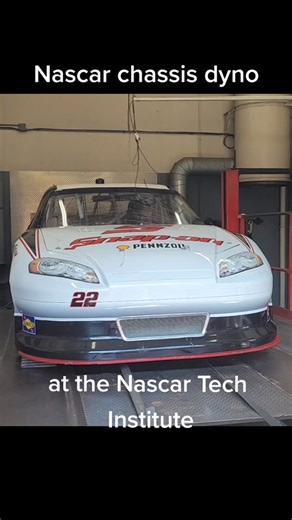 Nascar chassis dyno @uti.tech @nascartech @nascar #nascar #v8sound #stockcar #v8 #racecar #car #dyno