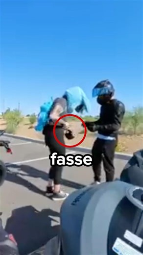 Ce motard a fait une surprise inattendu à sa copine