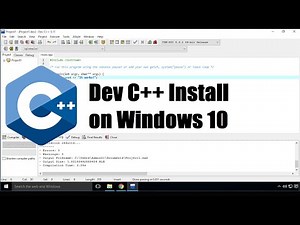 Dev C++ : How to Install Dev C++ in Windows 10